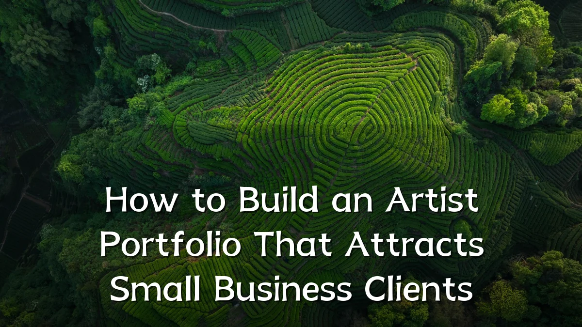 How to Build an Artist Portfolio That Attracts Small Business Clients