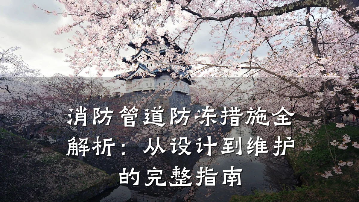 消防管道防冻措施全解析：从设计到维护的完整指南